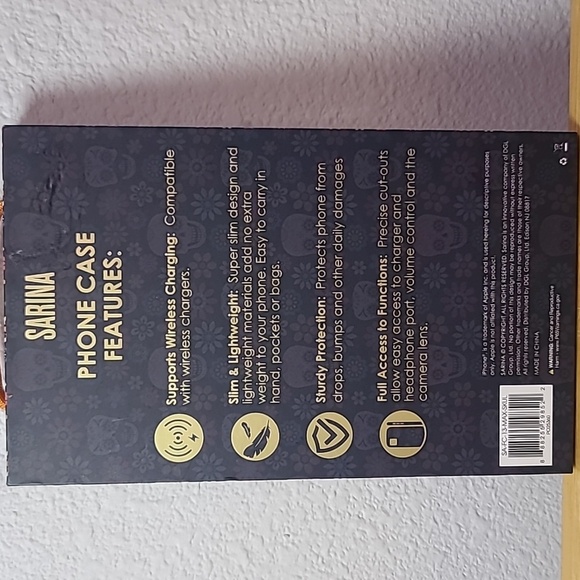 SARINA Day of the Dead IPhone 12/13 ProMax phone cover - Picture 4 of 5